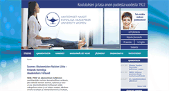 Desktop Screenshot of akateemisetnaiset.fi